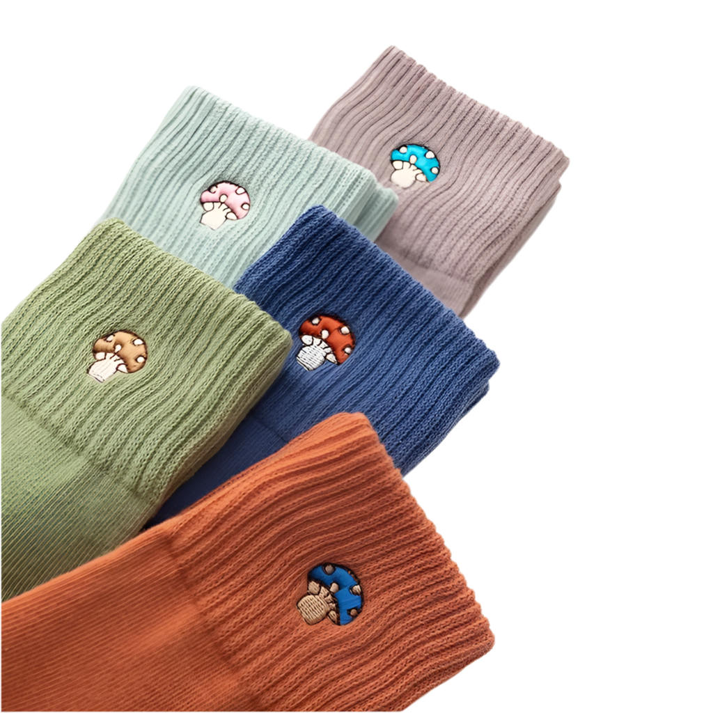 Mushroom Mid 5-pack Color Mix